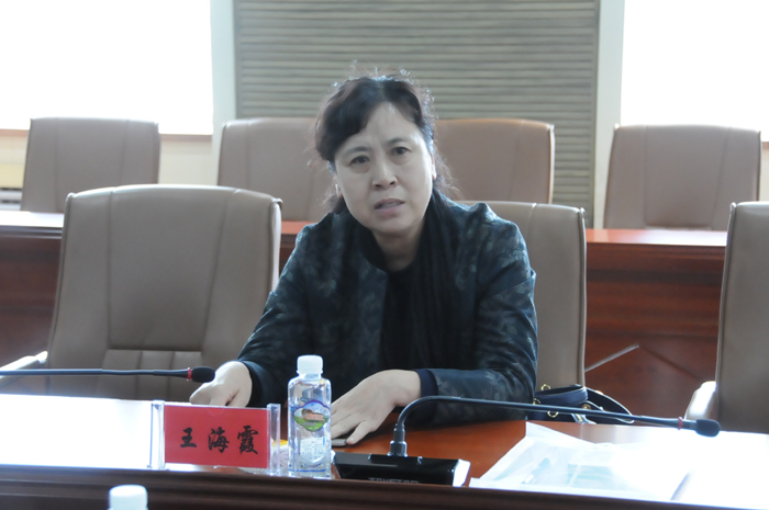 大海林林业局领导一行莅临我校参观访问